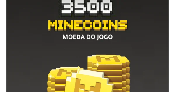 Minecraft: Pacote 3500 Minecoins